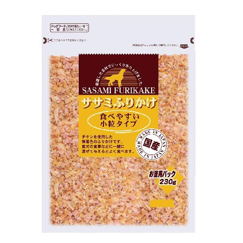 他サイト： お買い得ふりかけ 鶏ささみ小粒タイプ 230gの商品画像
