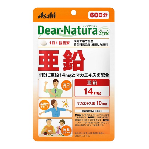 他サイト： [アサヒ]ディアナチュラスタイル 亜鉛 60日分の商品画像