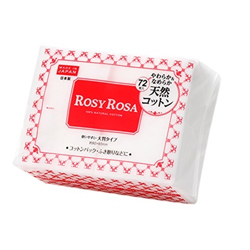 他サイト： ロージーローザ 大きめコットン 72枚入の商品画像