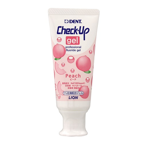 他サイト： [ライオン歯科材]Check-Up gel(チェックアップ ジェル) ピーチ 60gの商品画像
