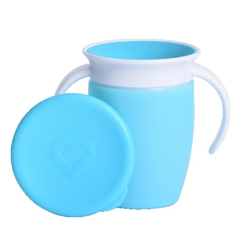 他サイト： [ダッドウェイ]マンチキン ハンドル付ミラクルカップ ブルーの商品画像