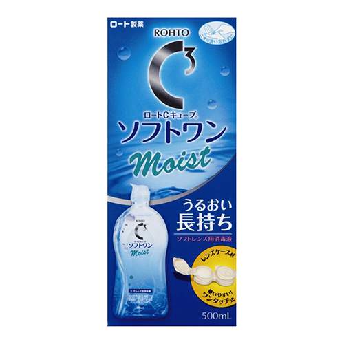 他サイト： [ロート製薬]ロートCキューブ ソフトワンモイストa 500mlの商品画像