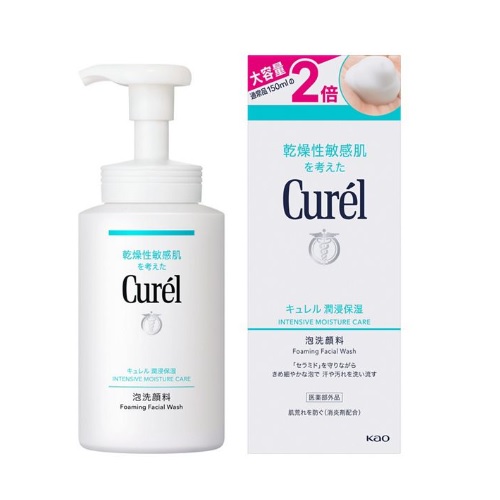 他サイト： [花王]キュレル(Curel) 潤浸保湿 泡洗顔料 大サイズ 300mlの商品画像