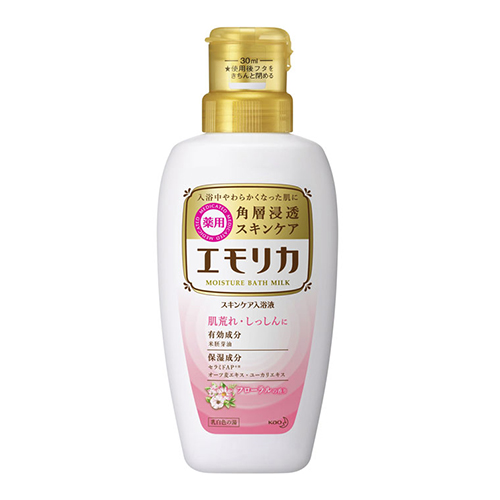 他サイト： [花王]エモリカ 薬用スキンケア入浴液 フローラルの香り 本体 450mlの商品画像