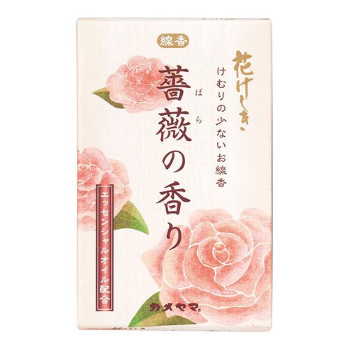 他サイト： [カメヤマ]花げしき 薔薇の香り ミニ寸 1箱の商品画像