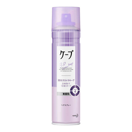 他サイト： [花王]ケープ 3Dエクストラキープ 無香料 180gの商品画像
