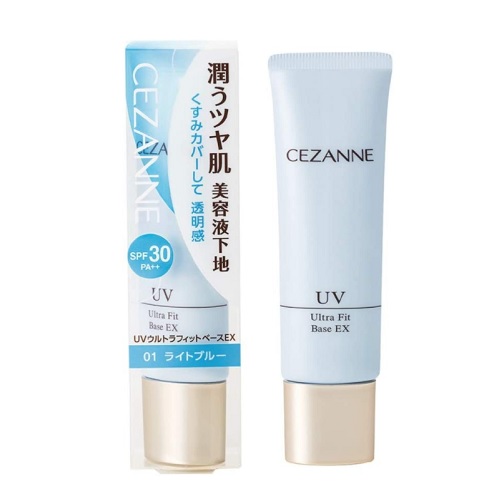 他サイト： [セザンヌ]UVウルトラフィットベースEX 01 ライトブルー 30g【おひとり様3個まで】の商品画像