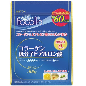他サイト： [井藤漢方製薬]イトコラ コラーゲン低分子ヒアルロン酸 60日分の商品画像