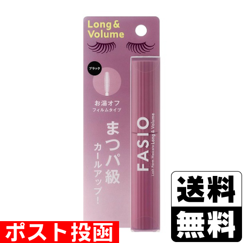 他サイト： ■ポスト投函■[コーセー]ファシオ まつパ級 フィルム マスカラ (ロング&ボリューム) 01 ブラック 6gの商品画像