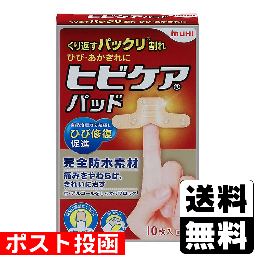 他サイト： ■ポスト投函■[池田模範堂]ヒビケアパッド 10枚入の商品画像