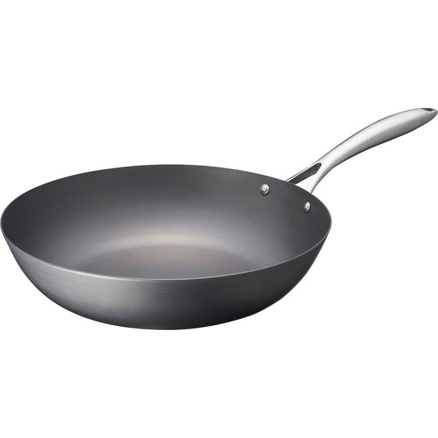 他サイト： VitaCraft ビタクラフト スーパー鉄 ウォックパン 33cm 2008 送料無料 フライパン 鉄フライパン IH対応 ガの商品画像