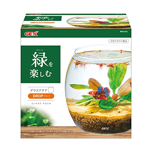 他サイト： GEX AQUARIUM グラスアクア ドロップ-N アクアリウム 小型水槽 水草 テラリウムの商品画像