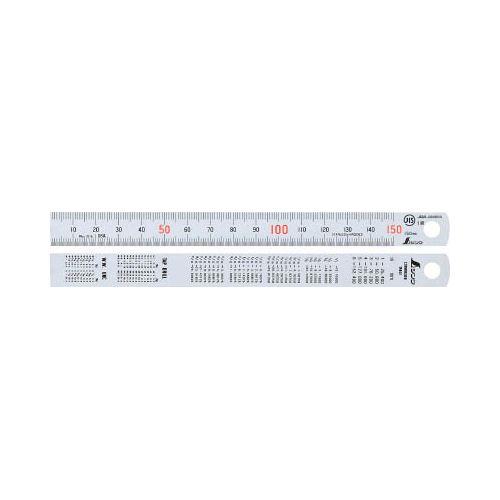 他サイト： シンワ 直尺シルバー1500mm 13056(代引き不可)【送料無料】の商品画像