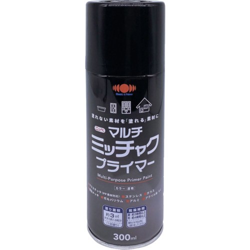 他サイト： ニッぺ マルチミッチャクプライマー スプレー 300ml 4976124402050 工事 照明用品 塗装 内装用品 塗料(代引の商品画像