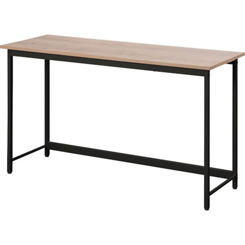 他サイト： アイリスオーヤマ 288273 ベーシックデスク 1200×400 ライトナチュラル/ブラック BDK1240NB(代引不可)【の商品画像