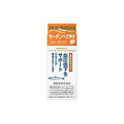 他サイト： アサヒグループ食品 ディアナチュラ ゴールド サーデンペプチド 120粒 健康食品 サプリ サプリメント【送料無料】の商品画像