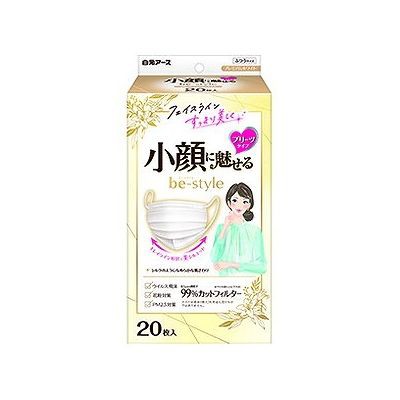 他サイト： ビースタイルプリーツ ふつう プレミアムホワイト(20枚) 105810936の商品画像