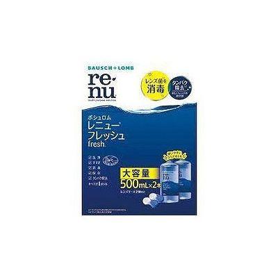 他サイト： ボシュロム レニュー フレッシュ(500mL×2本パック) 114600638【送料無料】の商品画像