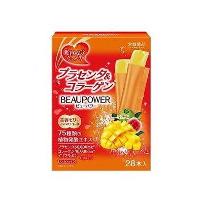 他サイト： BEAUPOWER(ビューパワー) プラセンタ・コラーゲンゼリー(10g×28本) 016305243【送料無料】の商品画像