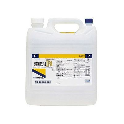 他サイト： 消毒用エタノールIPA(5L) 076907439【送料無料】の商品画像