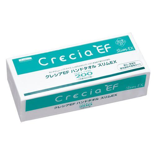 他サイト： クレシア EFハンドタオル ソフトタイプ200 スリムEX(1ケース36束入) KTO5701【送料無料】の商品画像