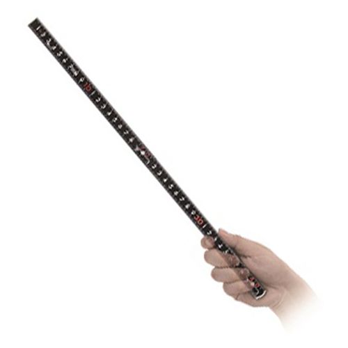 シンワ ファイバー折尺 5折 1m cm表示 ブラック    147-7648 78625  1個