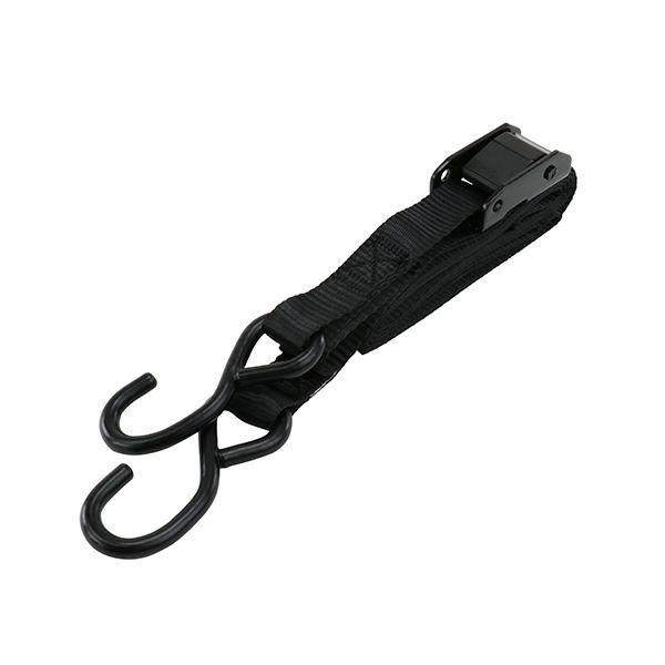 他サイト： カムバックル式ベルト荷締機 BTO-252O(BK) 荷物の固定 トラック 引っ越し 軽トラ 結束の商品画像