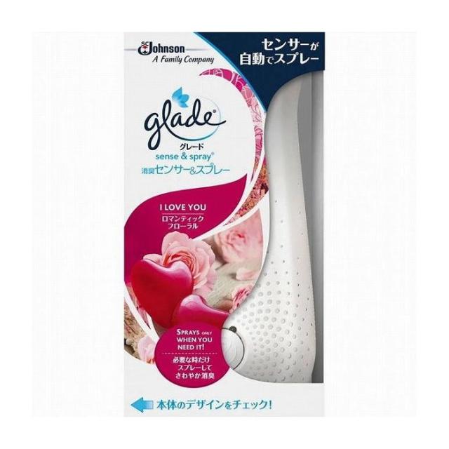 他サイト： ジョンソン 消臭センサー&スプレー ロマンティックフローラル本体 日用品 日用消耗品 雑貨品(代引不可)の商品画像