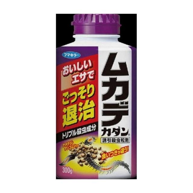 他サイト： フマキラー ムカデカダン誘引殺虫微粒剤300G 日用品 日用消耗品 雑貨品(代引不可)の商品画像