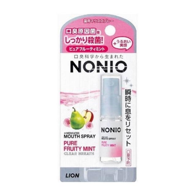他サイト： 【単品2個セット】ライオン NONIO マウススプレー ピュアフルーティミント 5ML 医薬部外品(代引不可)【メール便(ゆうパの商品画像