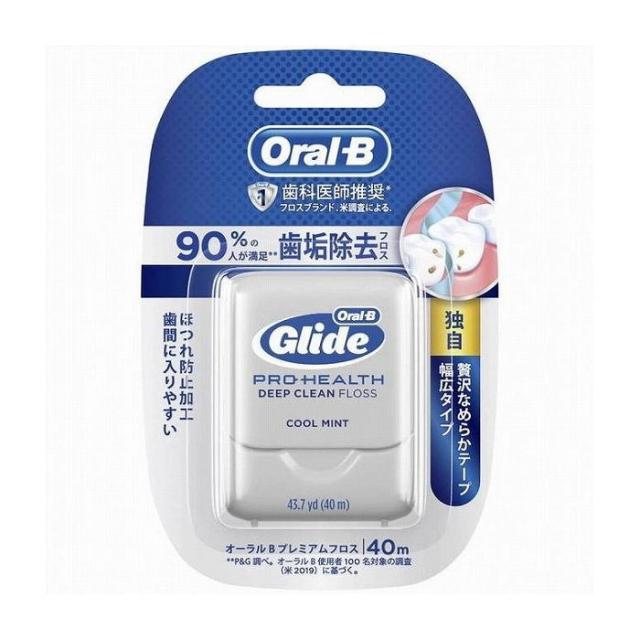 他サイト： 【単品1個セット】P&Gプレミアム(ジレット) オーラルB プレミアムデンタルフロス 40m 日用品 日用消耗品 雑貨品(代引不の商品画像