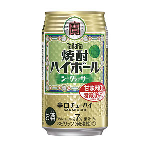 他サイト： タカラ 宝  焼酎ハイボール シークァーサー 350ml×24本(代引き不可)【送料無料】の商品画像