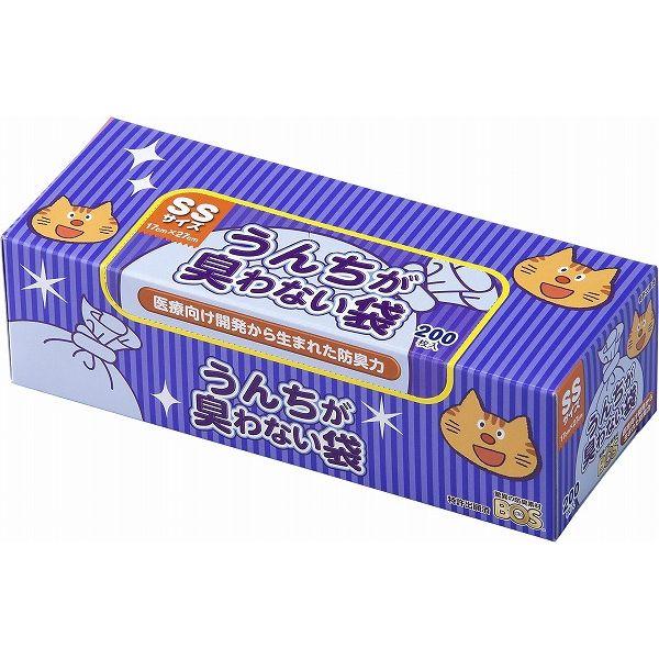 他サイト： クリロン化成 うんちが臭わない袋BOSネコ用箱型SS200の商品画像