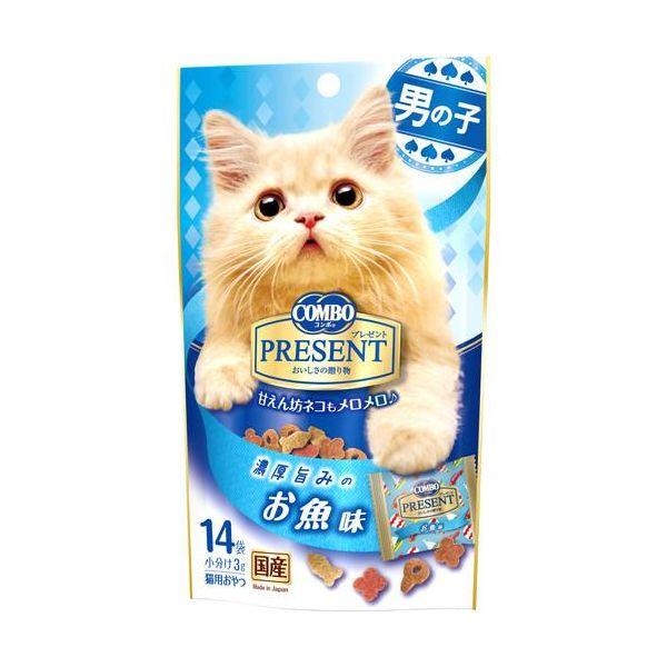 他サイト： 日本ペットフード コンボPおやつ男の子お魚味42gの商品画像