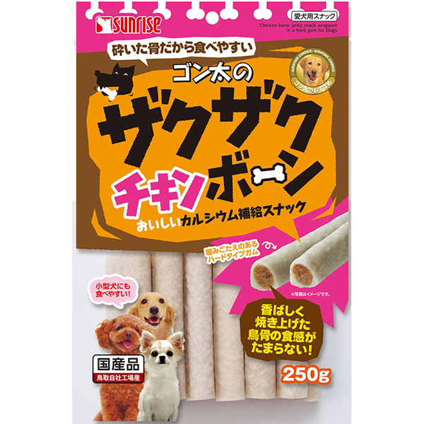 他サイト： マルカン・サンライズ事業部 ゴン太のザクザクチキンボーン 250gの商品画像