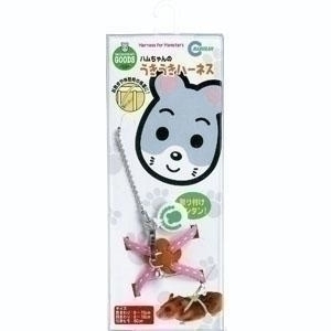 他サイト： マルカン ハムちゃんのうきうきハーネス MW-10 ピンクの商品画像