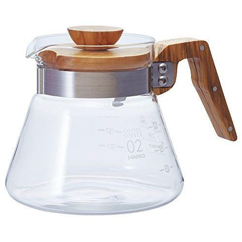 他サイト： ハリオ コーヒーサーバー オリーブウッド 600ml VCWN-60-OV【送料無料】の商品画像