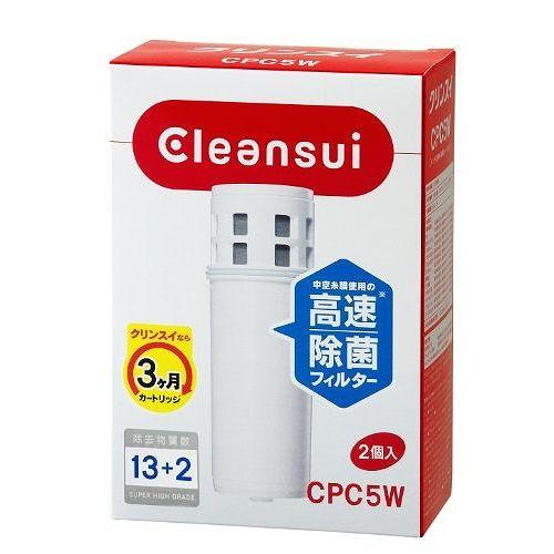 他サイト： 三菱レイヨン クリンスイ ポット用カートリッジ2P CPC5W-NWの商品画像