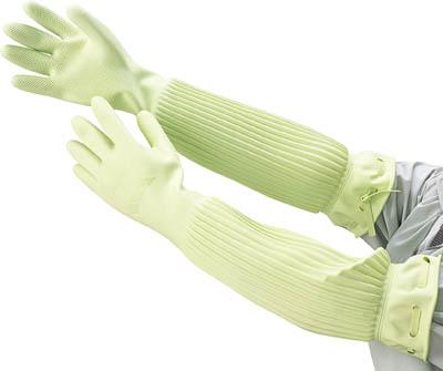 他サイト： UCD 天然ゴム厚手スーパーロング L【U-SUPERLONG L】(作業手袋・腕カバー付手袋)の商品画像