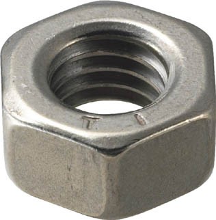 他サイト： TRUSCO 六角ナット1種 チタン強度Ti2 サイズM3X0.5 8個入【TB94-0003】(ねじ・ボルト・ナット・ナット)の商品画像