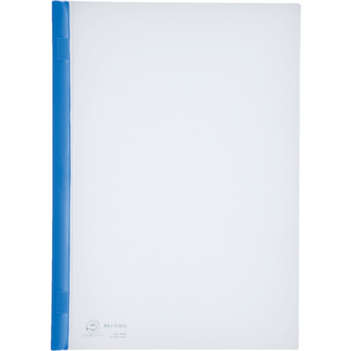 他サイト： リヒト A4/S厚綴じスライドバーファイル(10冊入) 青 G17308の商品画像