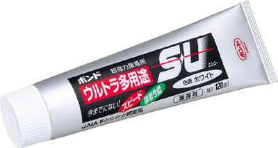 他サイト： コニシ ボンドウルトラ多用途SU 120ml(箱) 白【04727 W】(接着剤・補修剤・接着剤1液タイプ)の商品画像