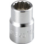 他サイト： TONE ソケット(12角) 8mm【3D-08】(レンチ・スパナ・プーラ・ソケット)の商品画像