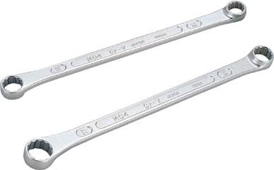 他サイト： TONE ロングめがねレンチ(ストレート) 8X10mm【M04-0810】(レンチ・スパナ・プーラ・めがねレンチ)の商品画像