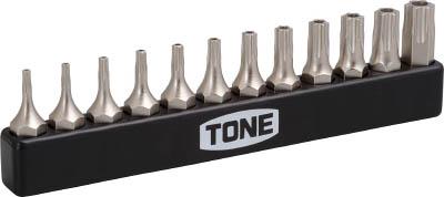 他サイト： TONE T型トルクスビットセット(いじり防止タイプ)【BTTH12S】の商品画像