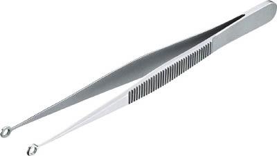 他サイト： HOZAN ピンセット 130mm【P-878】(はんだ・静電気対策用品・ピンセット)の商品画像