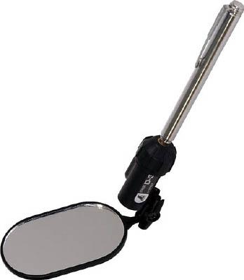 他サイト： シンワ 点検鏡D−3 楕円型 50×80mmライト付【74157】(車輌整備用品・グリスガン・点検鏡)の商品画像