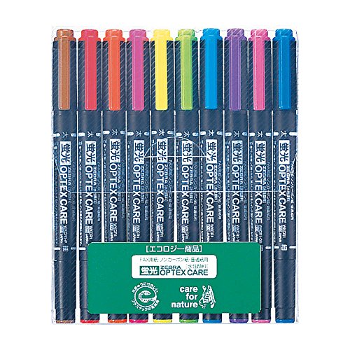 他サイト： ゼブラ オプテックスケア 10ショク (WKCR1-10C)の商品画像