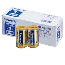 他サイト： パナソニック エボルタ乾電池単1 (LR20EJN/10S) (1箱)の商品画像