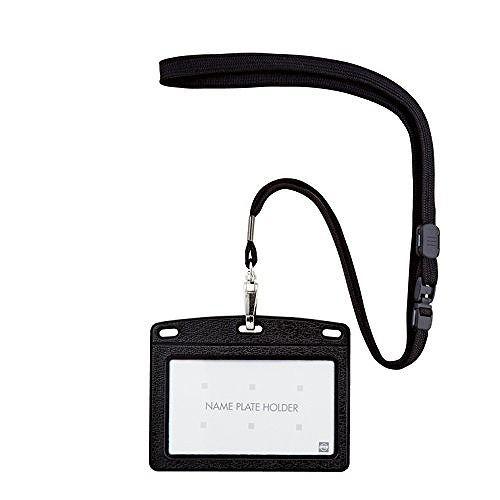 他サイト： オープン 吊り下げ名札 N-123P-BKの商品画像